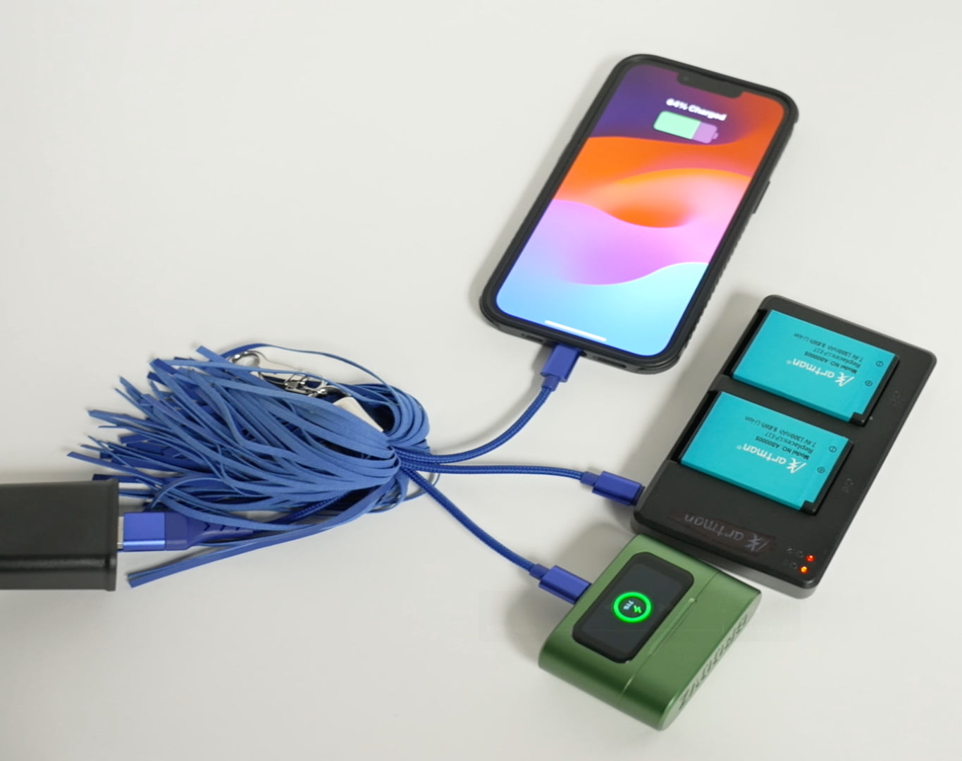 Groovz Universal Charging Tassels for Apple & Android - 3 Pack