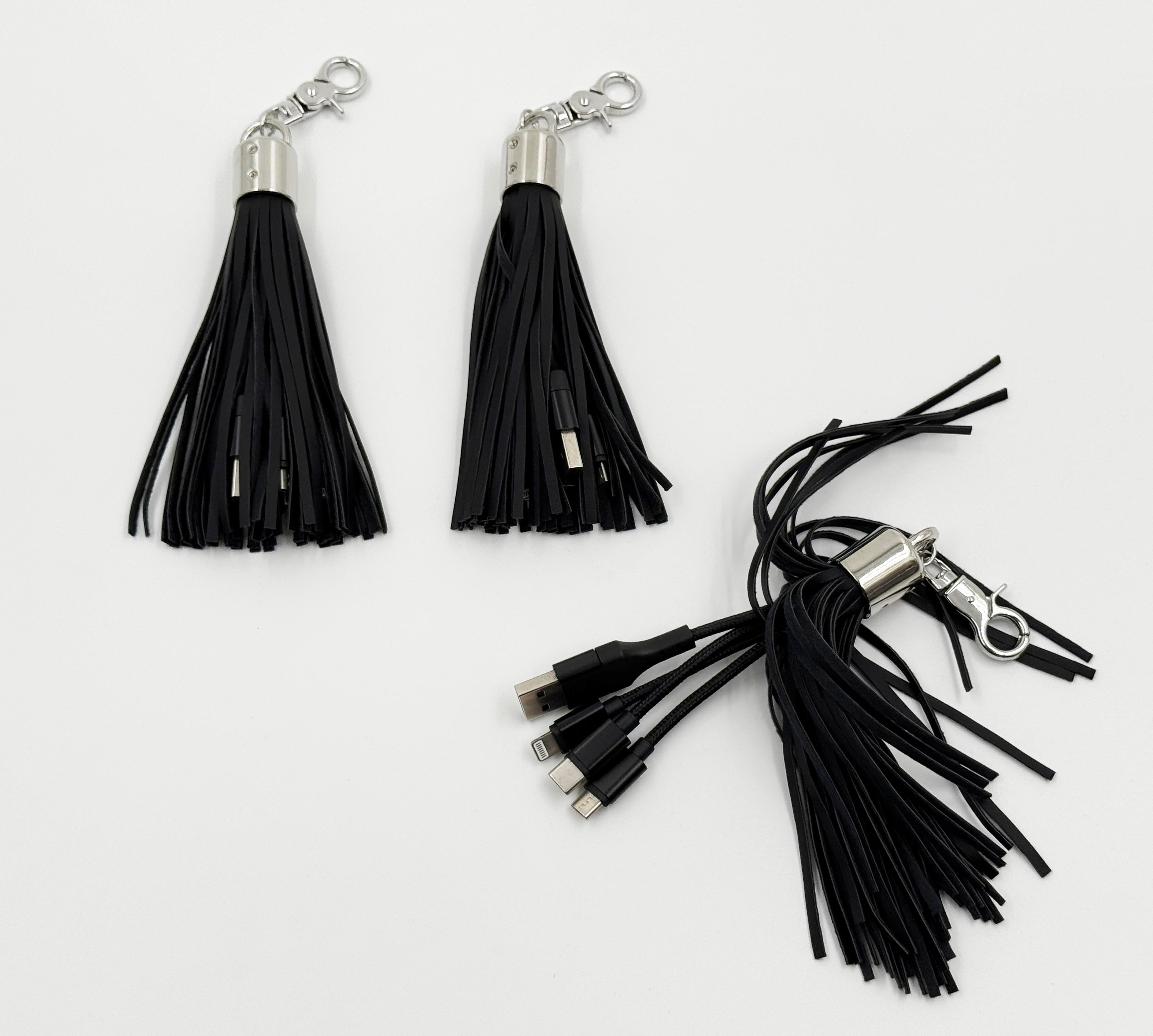 Groovz Universal Charging Tassels for Apple & Android - 3 Pack