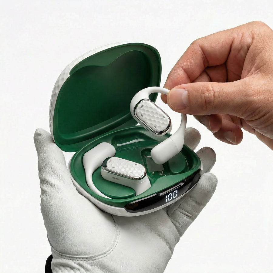 Groovz Plus Golf Open-Ear Headphones – Club Edition