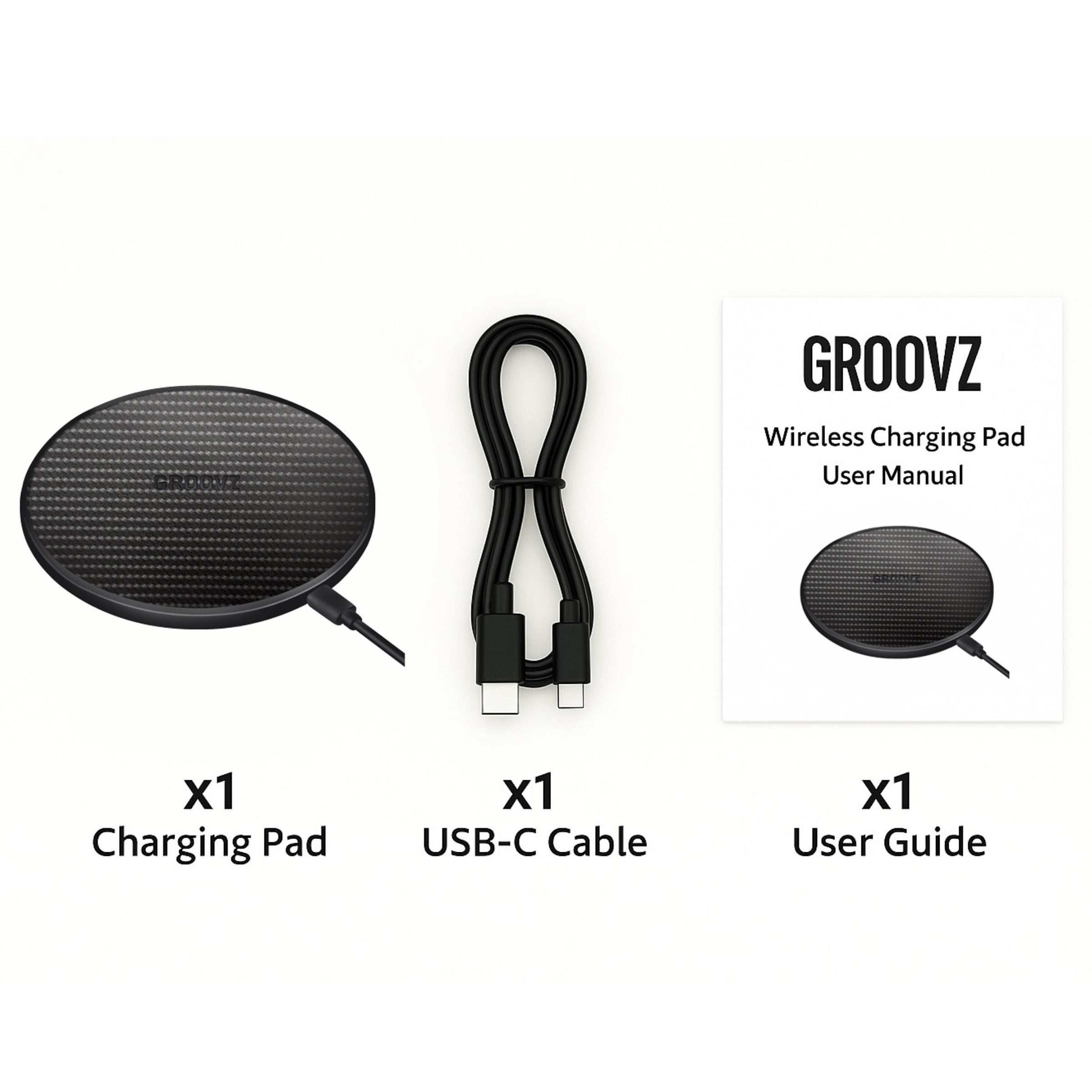 Groovz 15W Wireless Charging Pad