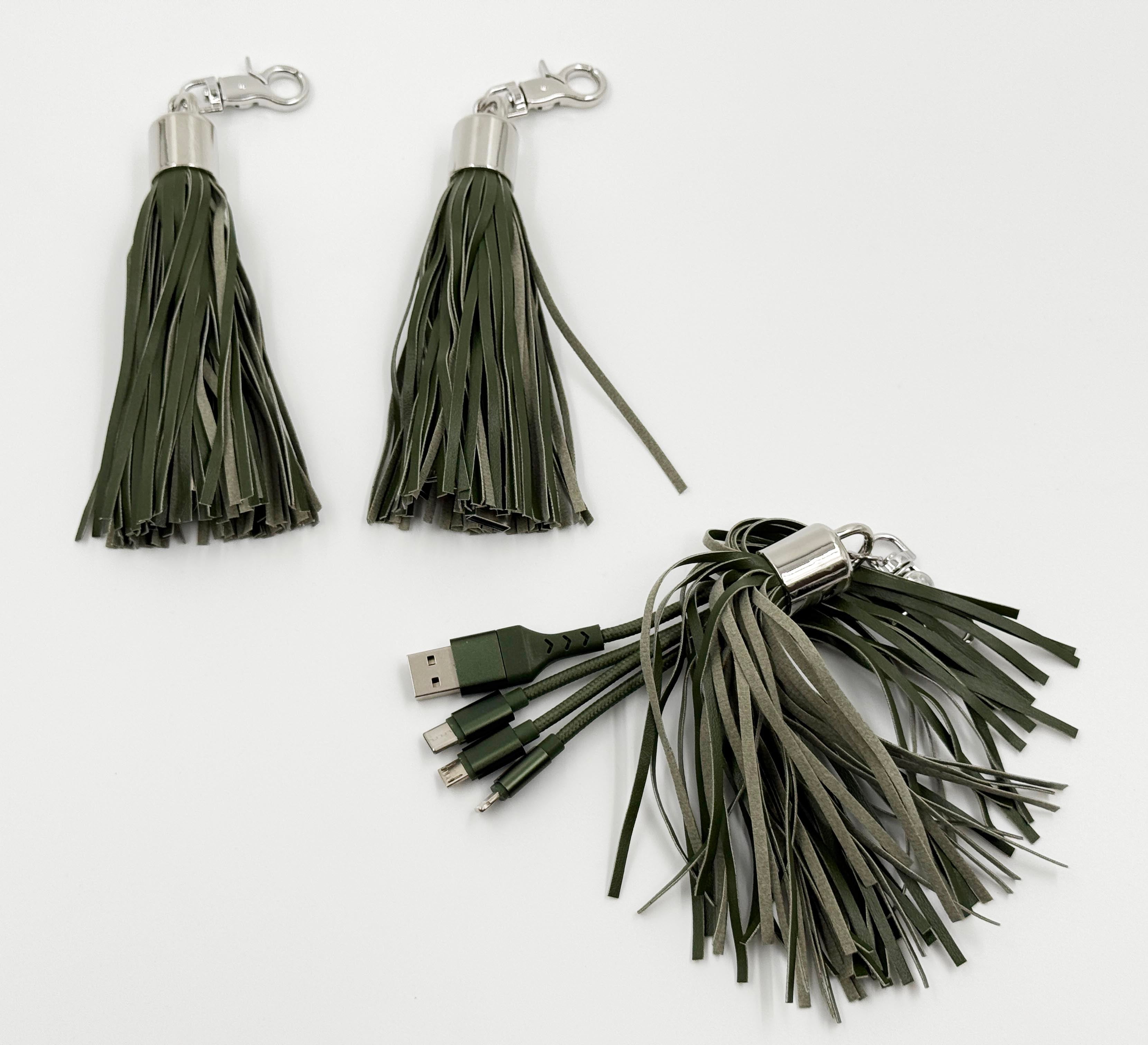 Groovz Universal Charging Tassels for Apple & Android - 3 Pack