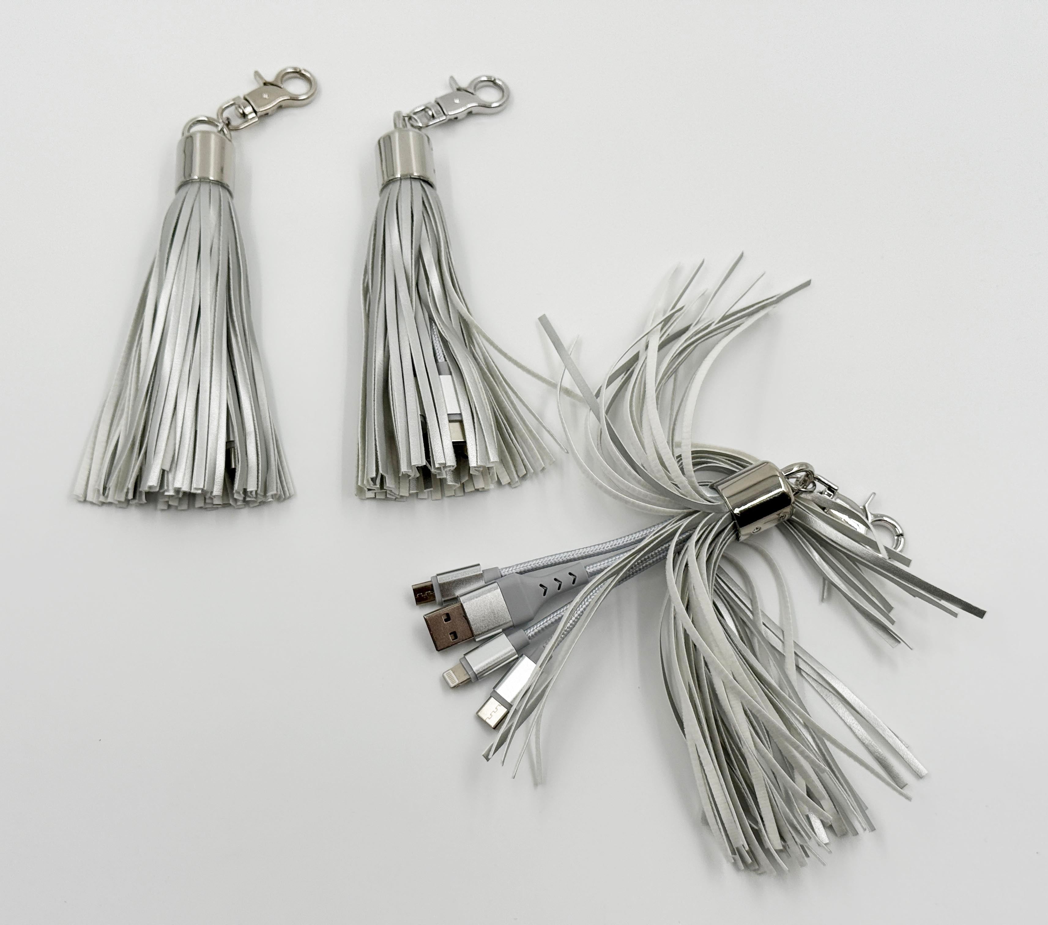 Groovz Universal Charging Tassels for Apple & Android - 3 Pack