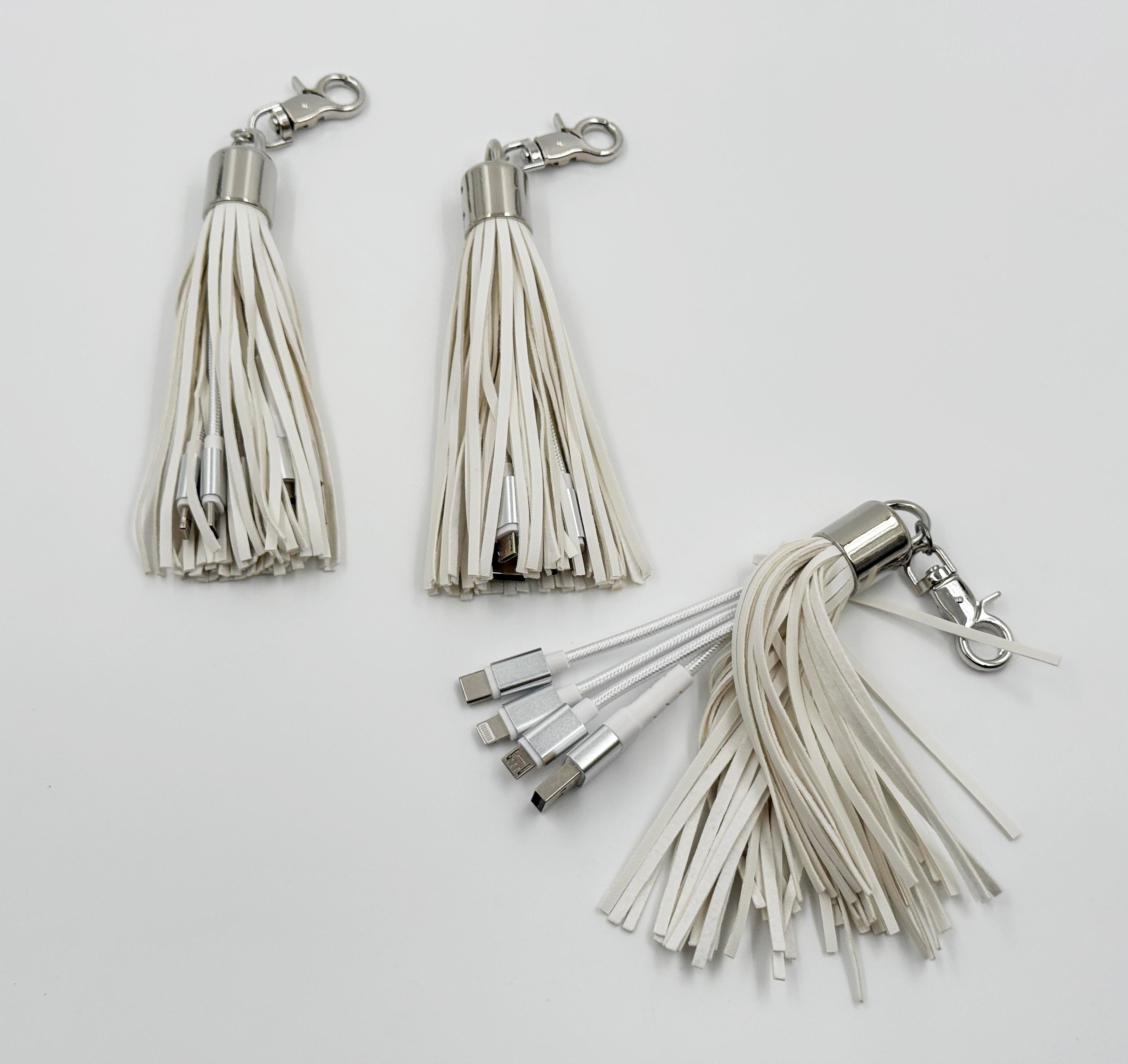 Groovz Universal Charging Tassels for Apple & Android - 3 Pack