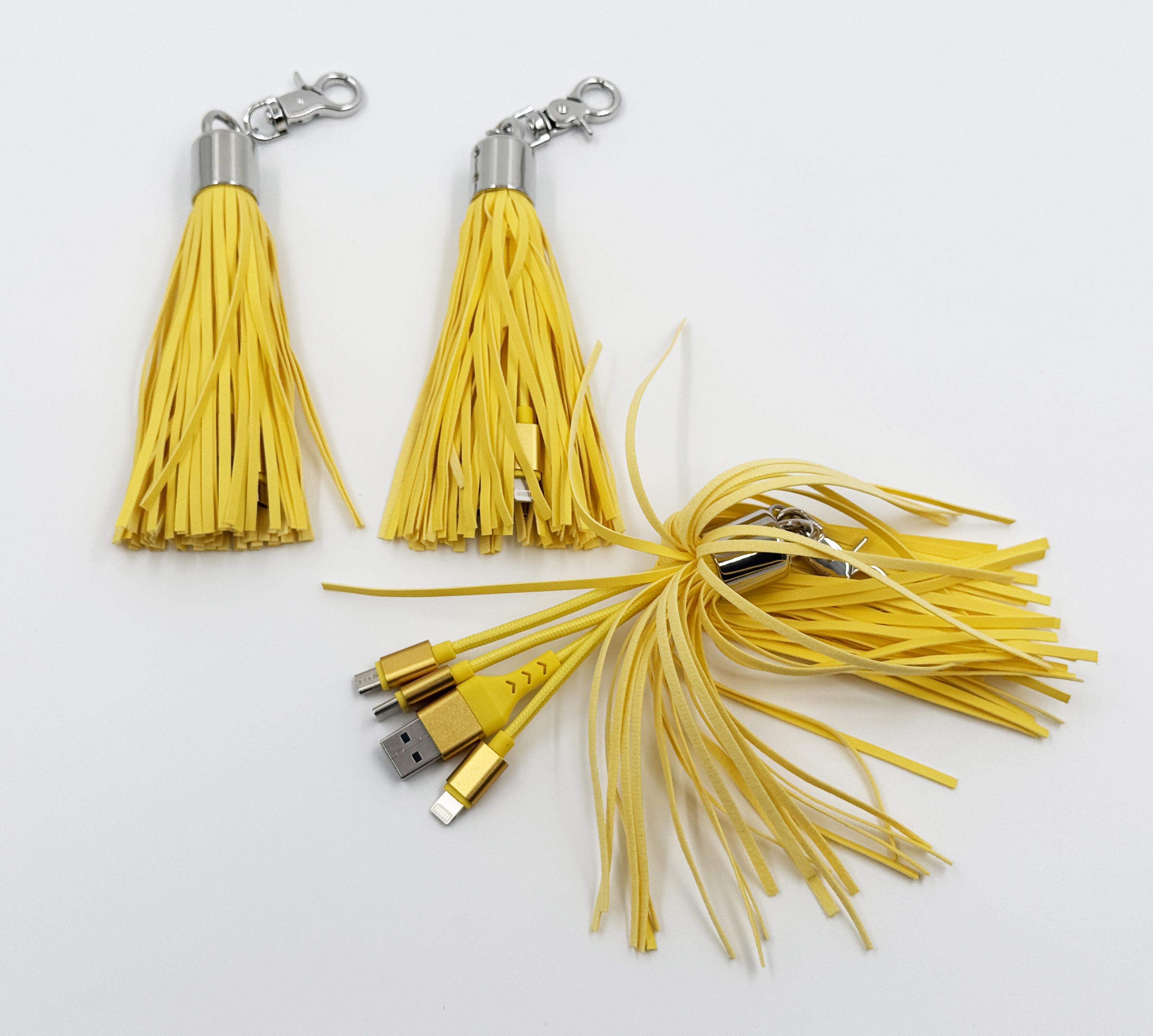 Groovz Universal Charging Tassels for Apple & Android - 3 Pack