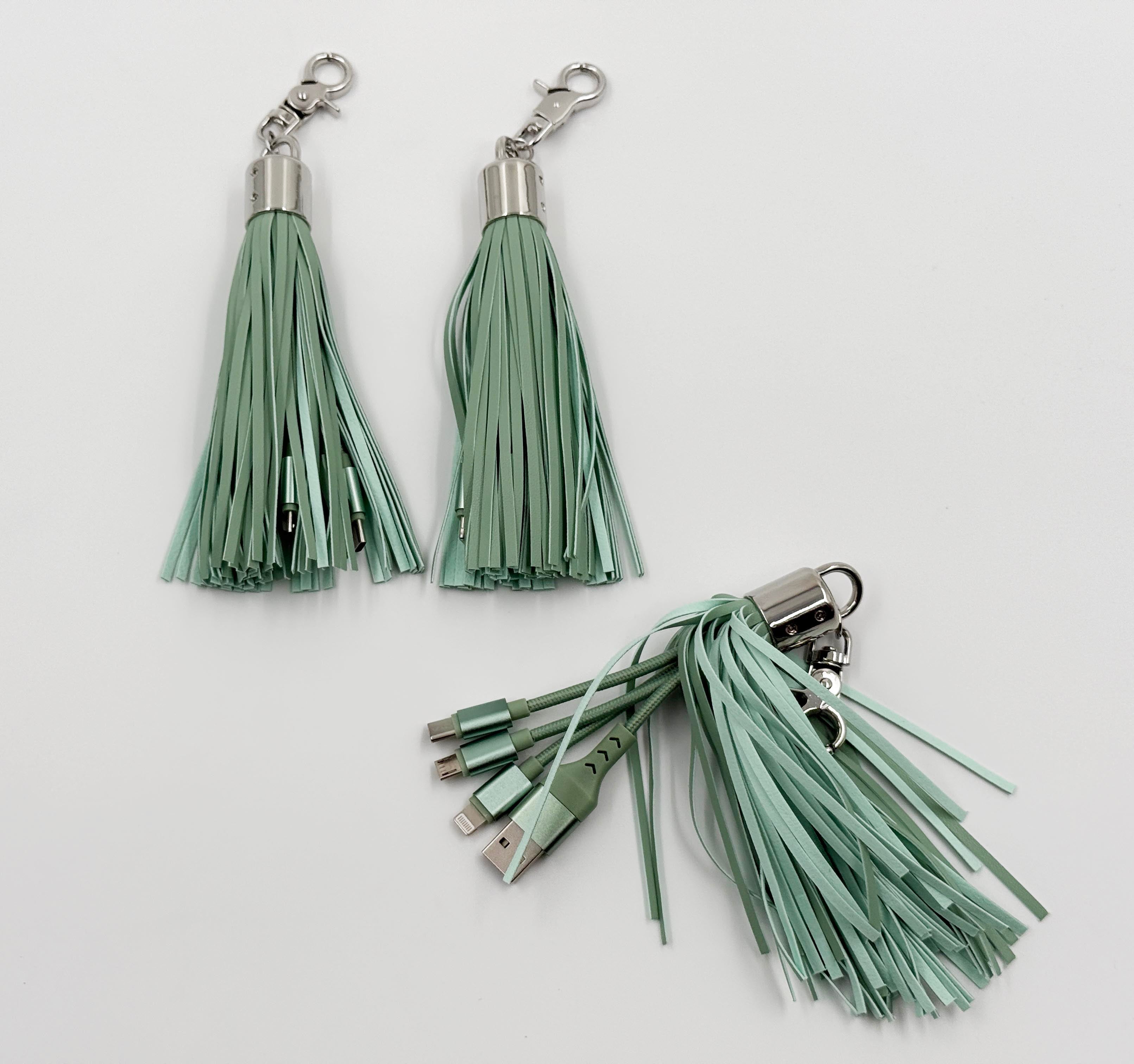 Groovz Universal Charging Tassels for Apple & Android - 3 Pack