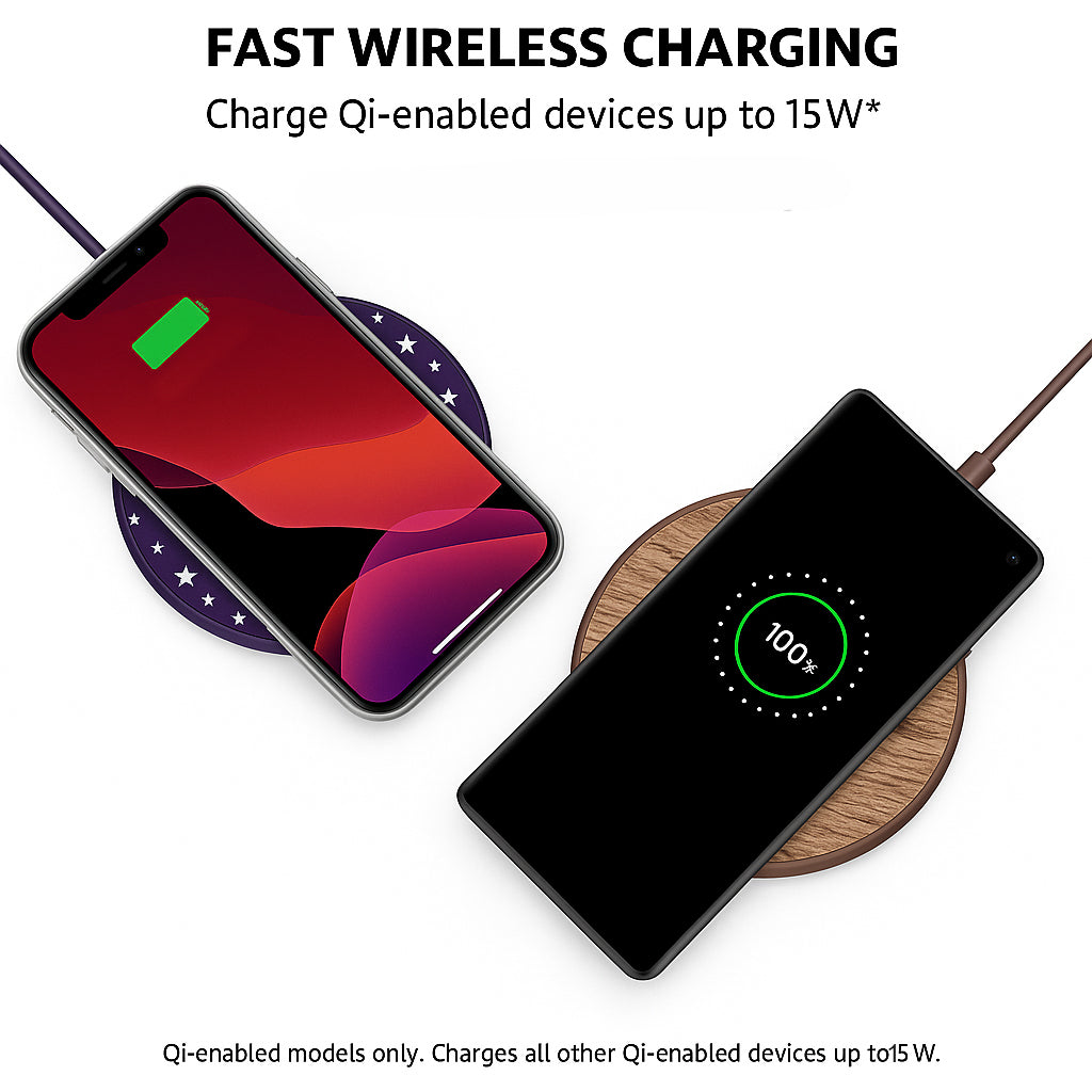 Groovz 15W Wireless Charging Pad