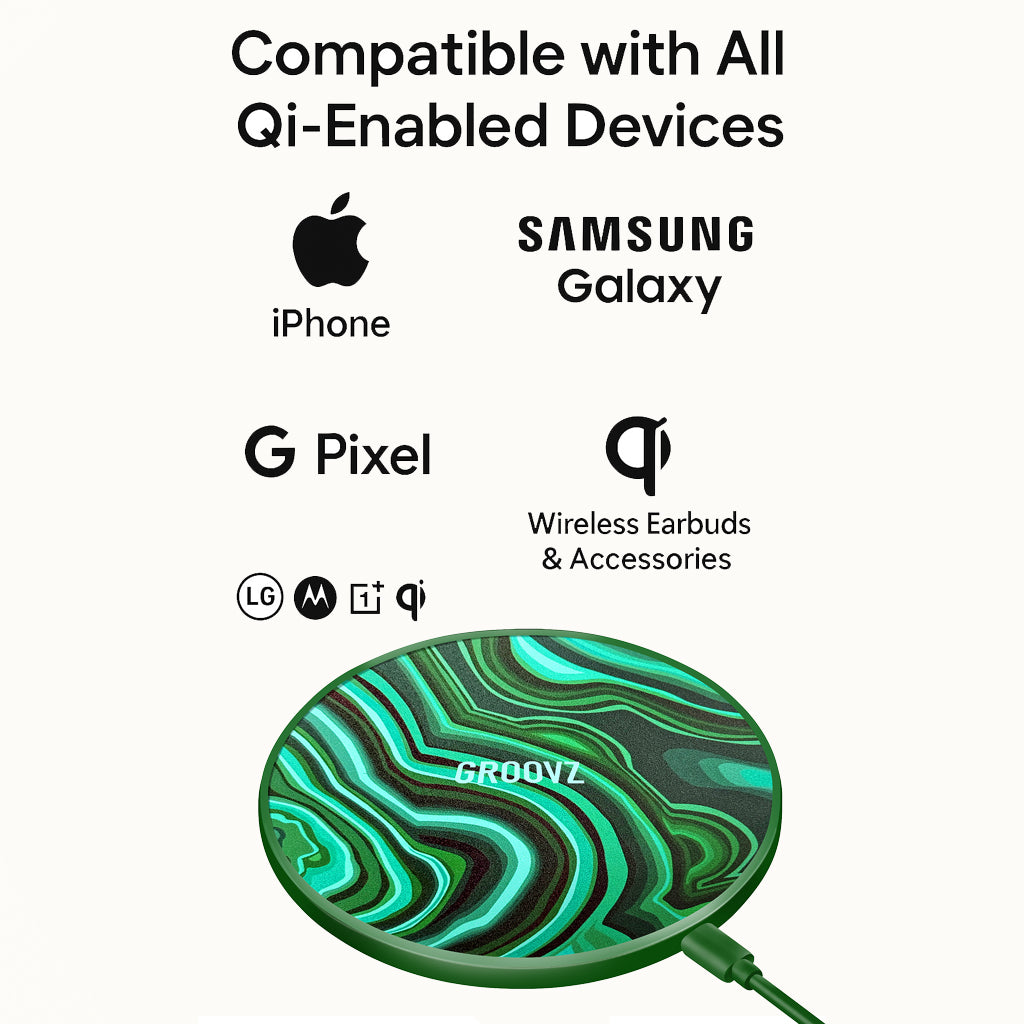Groovz 15W Wireless Charging Pad