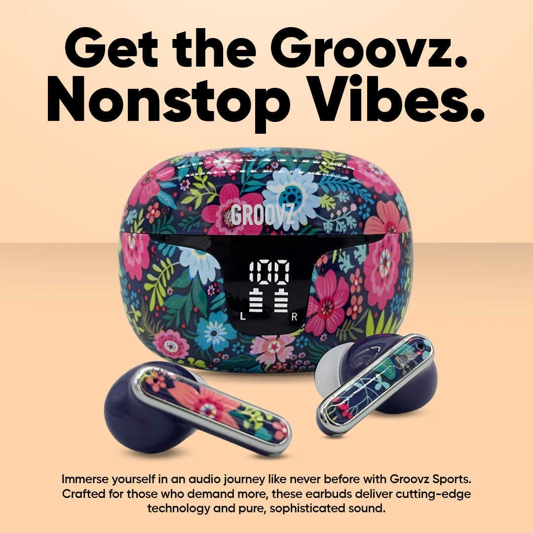 Groovz Sport True Wireless Earbuds