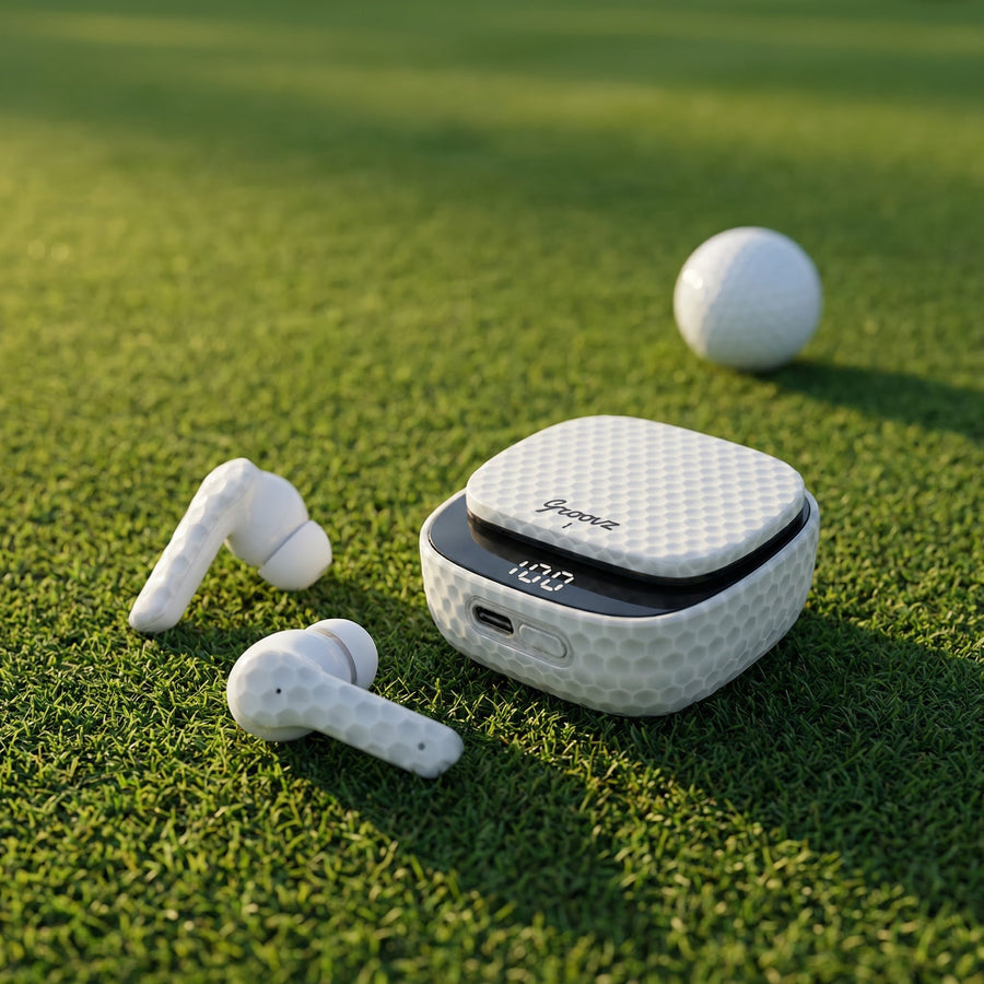 Groovz Plus Golf True Wireless Earbuds – Club Edition